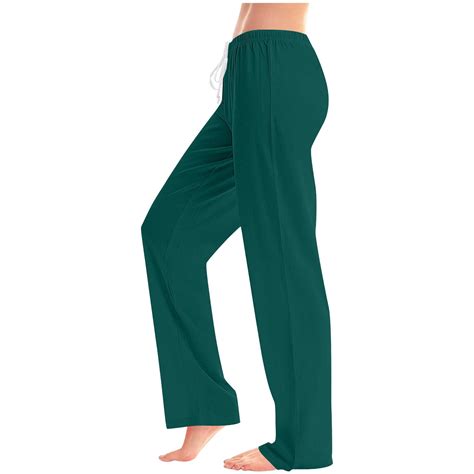 Lounge Pants Wide Leg Pajama Pants for Women Women's Plus Size Lounge ...
