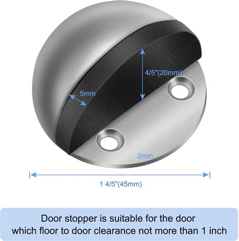 Door Stops, Floor Door Stopper No Drill Stainless India | Ubuy