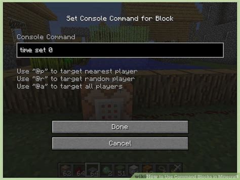 How to Use Command Blocks in Java 的图像结果