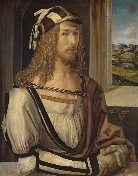 Albretch Dürer - Self-portrait (1498) : r/museum