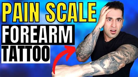 inner forearm tattoo pain level