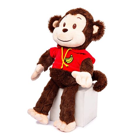 Webby Plush Adorable Smiling Monkey Soft Toys for Kids and Adult 45 cm ...