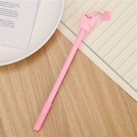 1pc Cute Animal Neutral Pens, Gel Pen -0.5mm Fine Tip - Rabbit, Cat ...