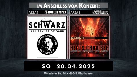 AREA1: SCHWARZ - All Styles of Dark | AREA2: Hells Chamber, Kulttempel ...