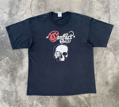 Vintage Vintage 90s Conflict Anarcho Punk Band Tees | Grailed
