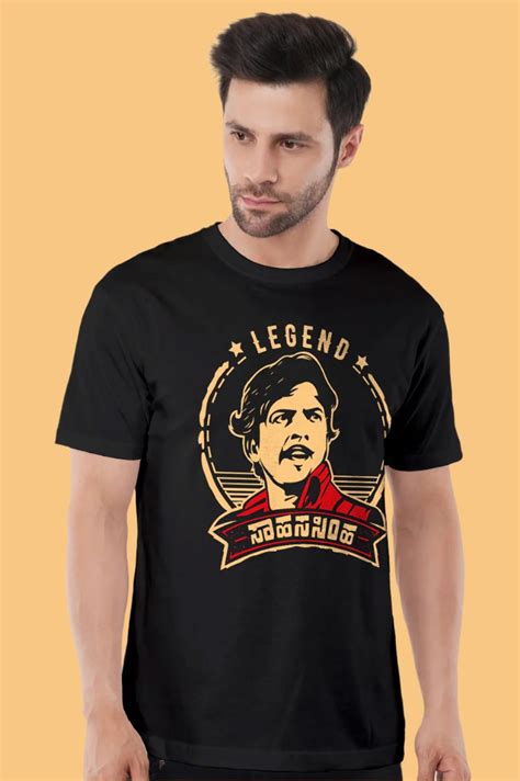 Sahasa Simha Vishnuvardhan TShirt | Legendary Series – Benki Store
