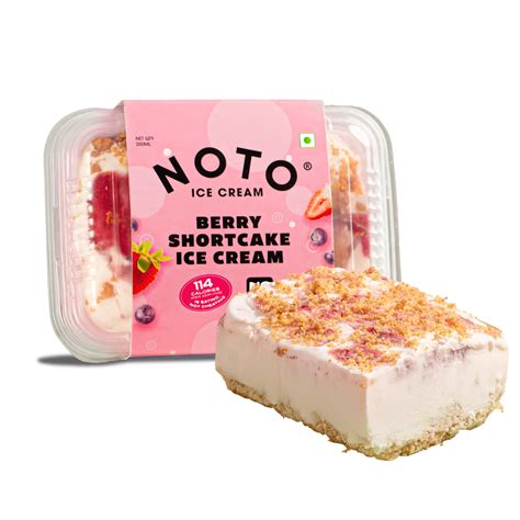 Berry Shortcake – NOTO Healthy Ice Cream