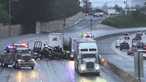 3 dead after crash on 91 Freeway in Orange County | KTLA