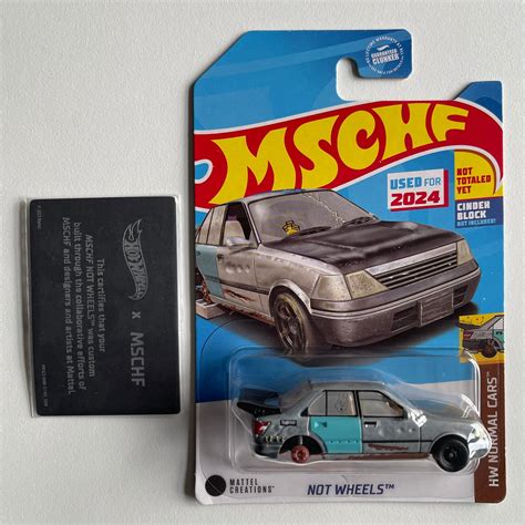 Hot Wheels Collectors 2024 RLC Exclusive MSCHF Not Wheels – Hobby Cars