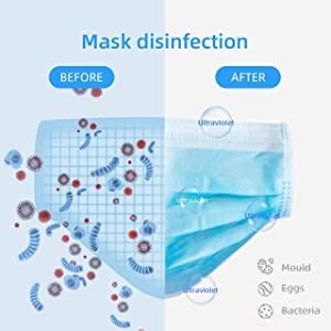 IFITech 4W ABS Portable UVC LED Sterilizer Disinfection Box for Mobile ...