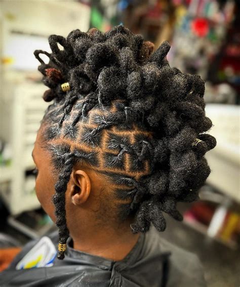 30 Remarkable Natural Hair Mohawk Hairstyles | Locs hairstyles, Natural ...