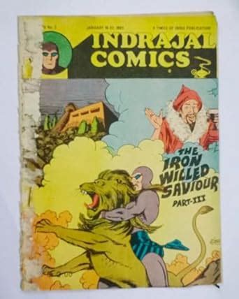 Indrajal Comics - The Iron Willed Saviour Part -3 , Vol 20 No 3 : Vinod ...