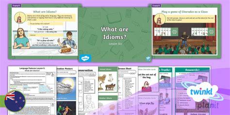 Phase 2 Writing: Language Features: What are Idioms?