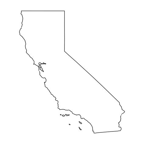Printable Map Of California - Printable Planet