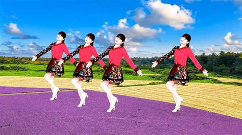 经典草原舞《卓玛》入门藏舞32步，正背面演示教学_哔哩哔哩_bilibili