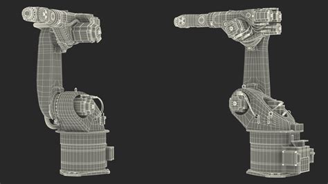 3D KUKA KR 60-3 Industrial Robot Arm model | 3D Molier International