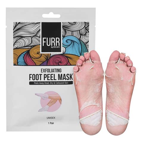 Furr Glycolic Acid & Salicylic Acid Peeling & Exfoliating Foot Mask ...