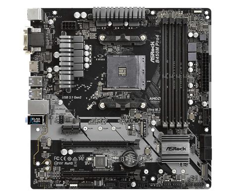 Amazon.in: Buy ASRock B450M PRO4 MicroATX Motherboard Socket AM4 DDR4 ...