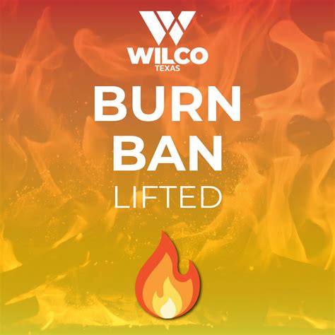 News Flash • Burn Ban Lifted Effective Noon on Nov. 25