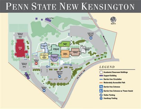 Penn State Main Campus Map