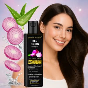jashvii herbal Onion-Aloevera Shampoo For Hair Fall Control | Suitable ...