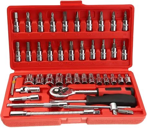 Novo Tool Kit Tool Kit for Home Use Tools Kit Spanner Set Socket Set ...