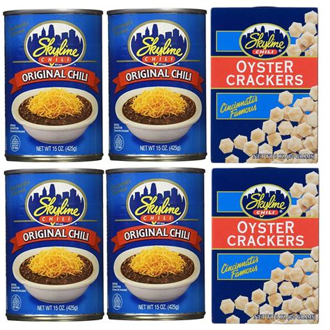Skyline Chili Bundle 4 Cans of Original Chili 15 India | Ubuy