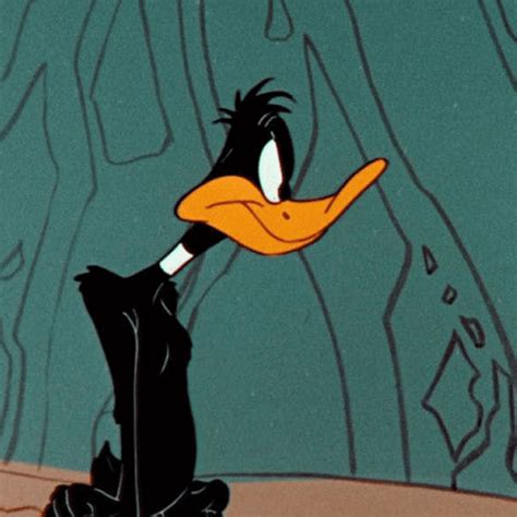 Daffy Duck Angry Face