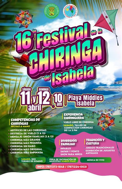 16to Festival de la Chiringa de Isabela, Playa Middles, 00662 Isabela ...