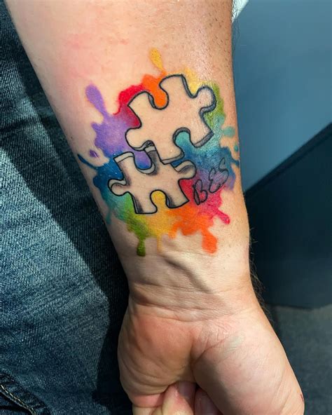 Autism tattoos 30 inspirational design ideas to raise awareness – Artofit