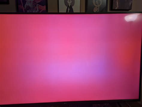 LG 55UP7000PUA screen discoloration : r/TVRepair