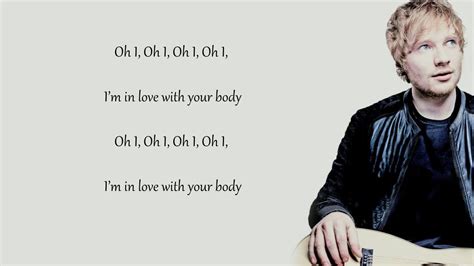 Ed Sheeran - Shape Of You (Lyrics On Screen) | Shape of you lyrics ...