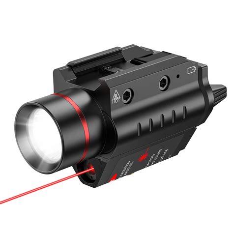 Buy EZshoot Laser Light Combo with Green/Red Beam, Strobe Flashlight ...