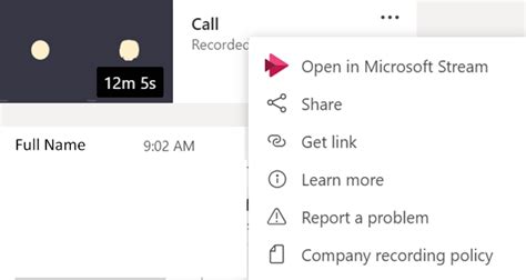 Image result for Microsoft Stream Recording