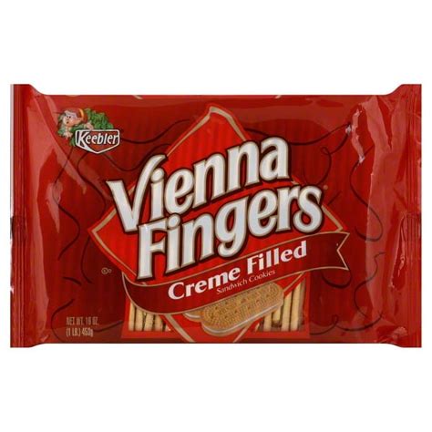 Keebler Vienna Fingers creme Filled Sandwich Cookies, 16 Oz. - Walmart.com