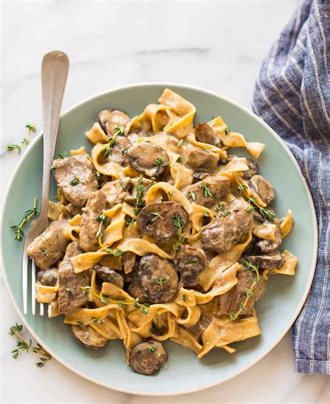 Slow Cooker Beef Stroganoff – WellPlated.com