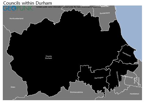 Map and Details for Stockton-on-Tees Borough Council Local Authority