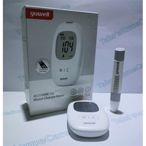 Jual Alat Tester Gula Darah / Blood Glucose Meter - Yuwell 710 - Kab ...