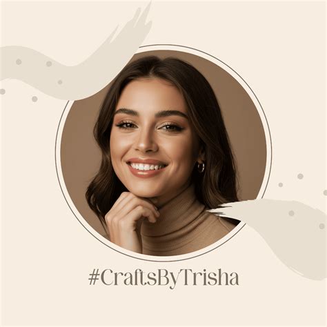 Free Simple Instagram Page Profile Photo Template to Edit Online