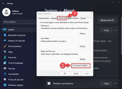 Image result for Environment Variable Control Panel