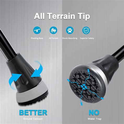 Rehand Durable Foldable Walking Cane with Pivot Tip - Ideal India | Ubuy