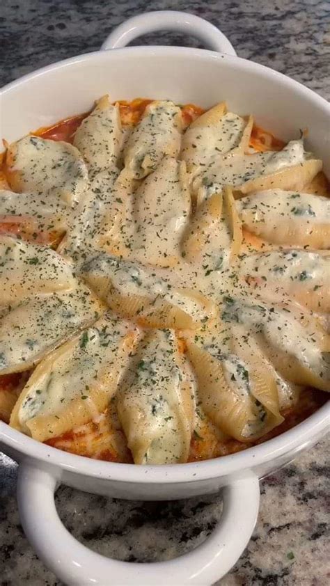 Image result for Cheese Stuffed Shells
