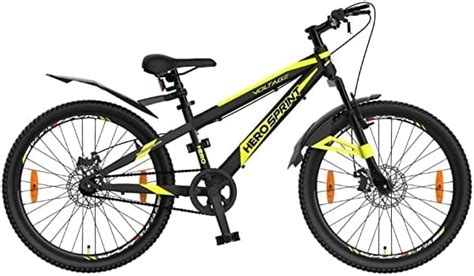 Buy Hero Sprint Voltage 26T Single Speed Dual Disk (Blue Black), Online ...