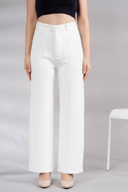 White Pants For Women - Buy White Pants For Women online at Best Prices ...