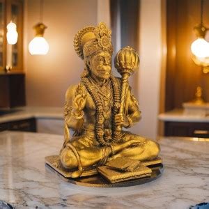 Neema Handicrafts Hanuman Ji Murti|Hanuman Idol|Bajrang Bali Murti For ...