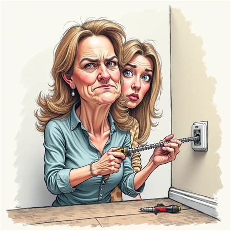 Create a color caricature, caricature in pencil style, realistic ...