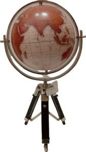 BRASS BLESSING LARGE - Educational World Globe with Stand - Office ...