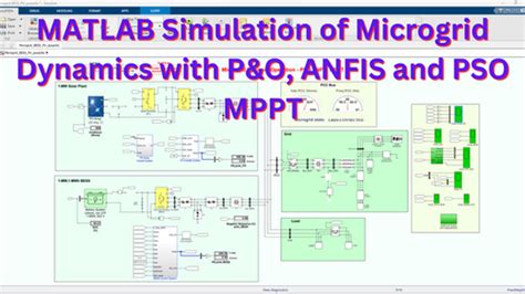 MATLAB Simulation of Microgrid Dynamics with PO, PSO ANFIS, PSO sliding ...