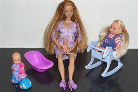 Barbie Pregnant Midge Original Doll With Baby and Extras no Bump Happy ...