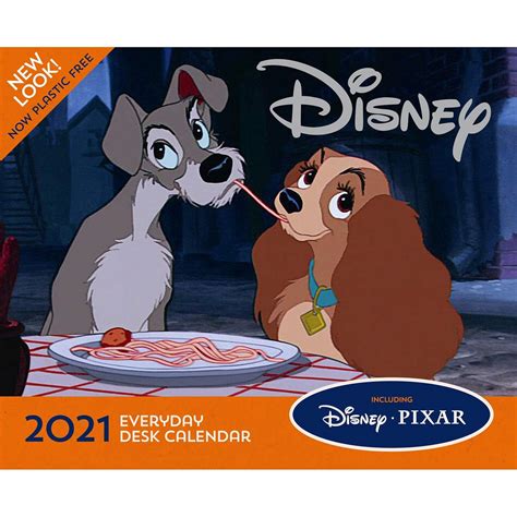 Disney Classics 2021 Desk Block Calendar - Official Desk Block Format ...